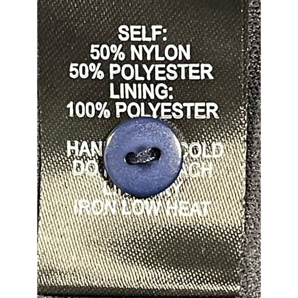 Lulus Lace Halter Bodycon Midi Dress Navy Over Black Size Small - Picture 4 of 5